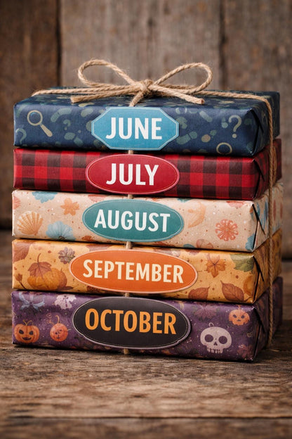 Mystery Book Subscription Box – Blind Date With a Book, Surprise Reads