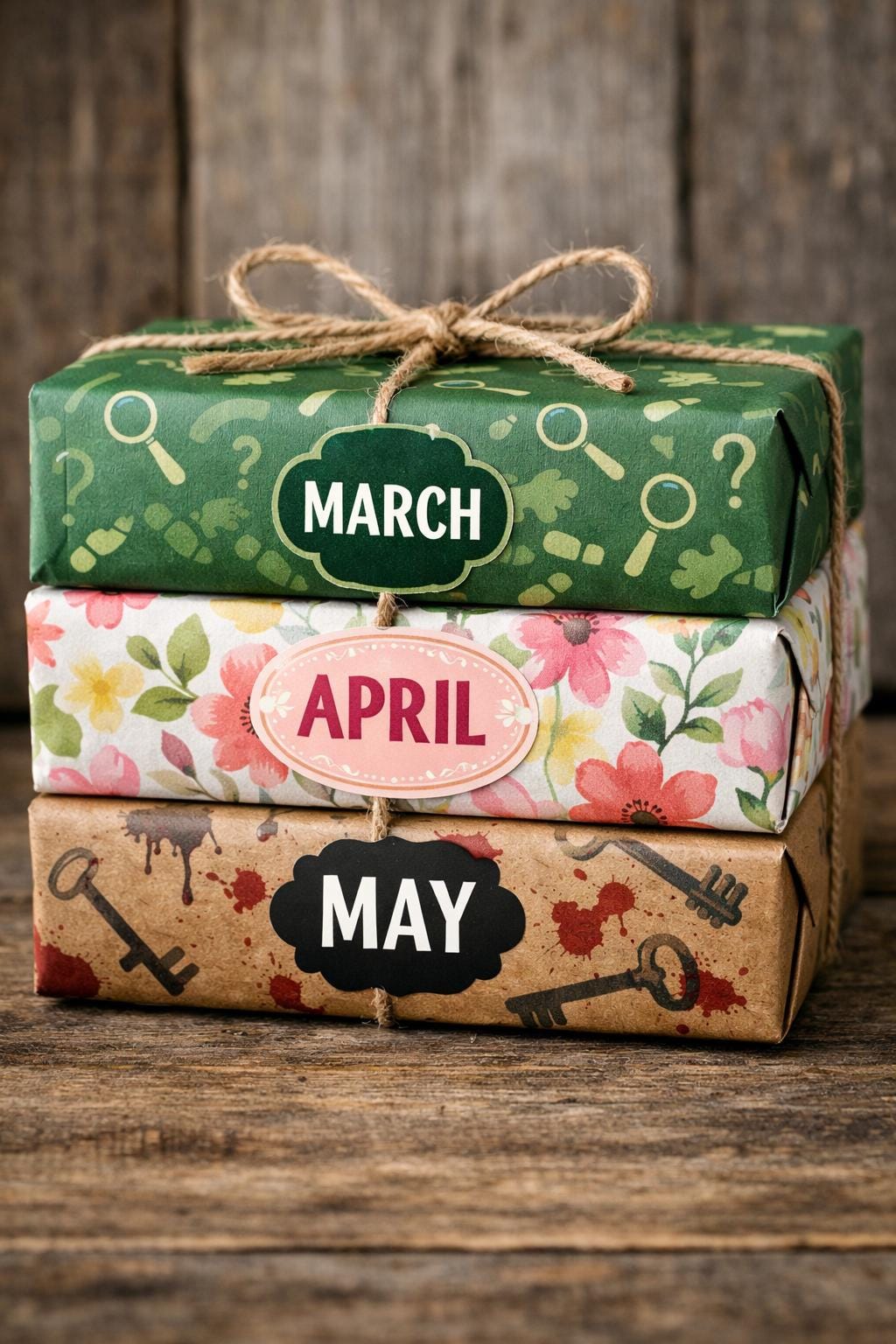 Mystery Book Subscription Box – Blind Date With a Book, Surprise Reads