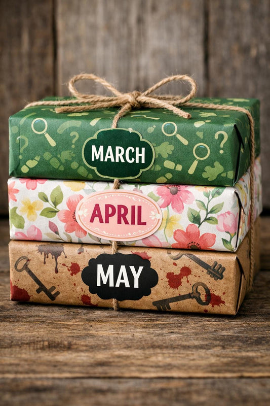 Mystery Book Subscription Box – Blind Date With a Book, Surprise Reads