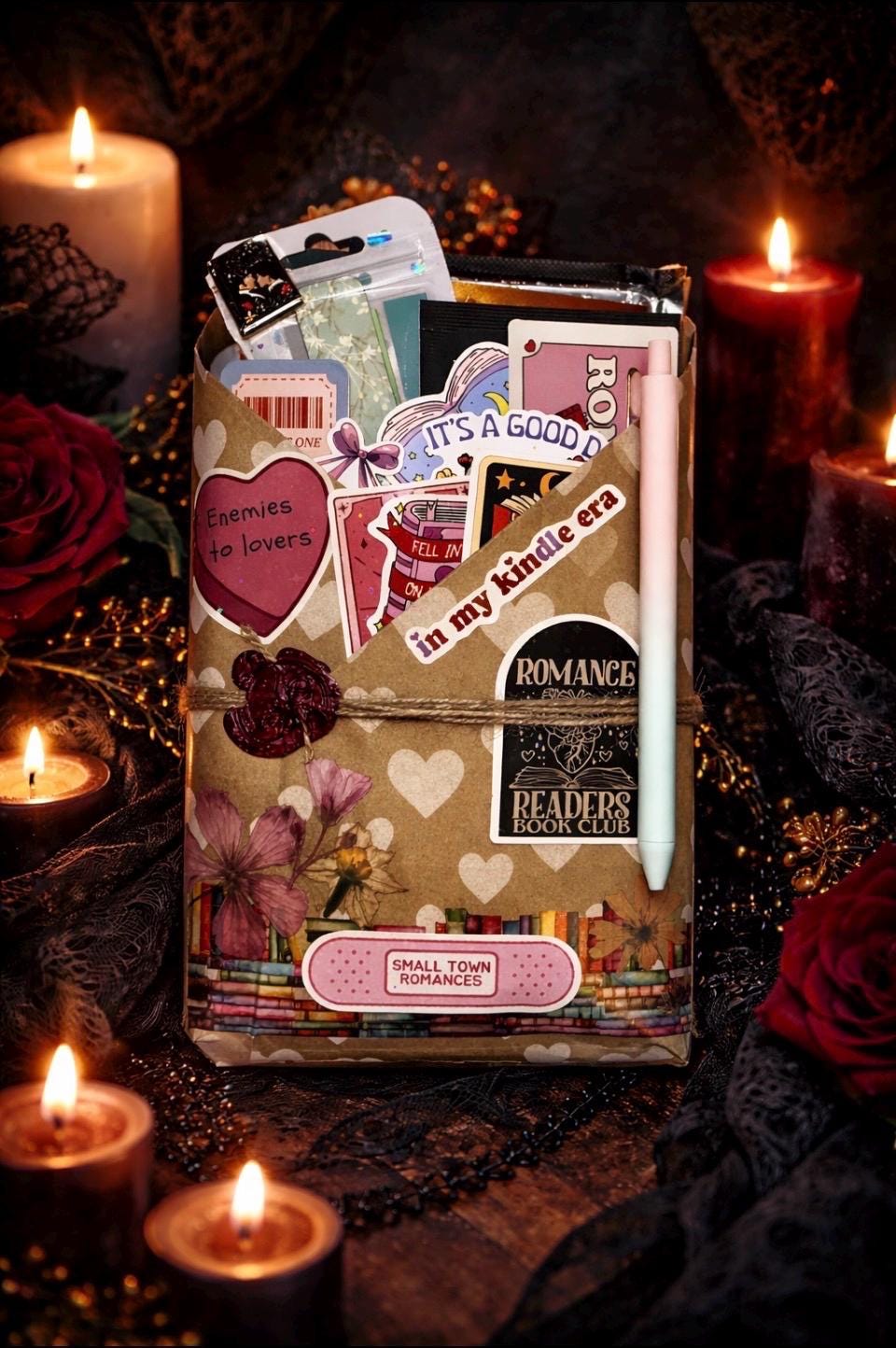 Dark Romance Blind Date With a Book | Morally Gray Mystery, Enemies to Lovers Gift