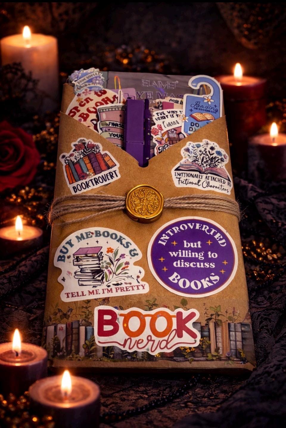 Dark Romance Blind Date With a Book | Morally Gray Mystery, Enemies to Lovers Gift