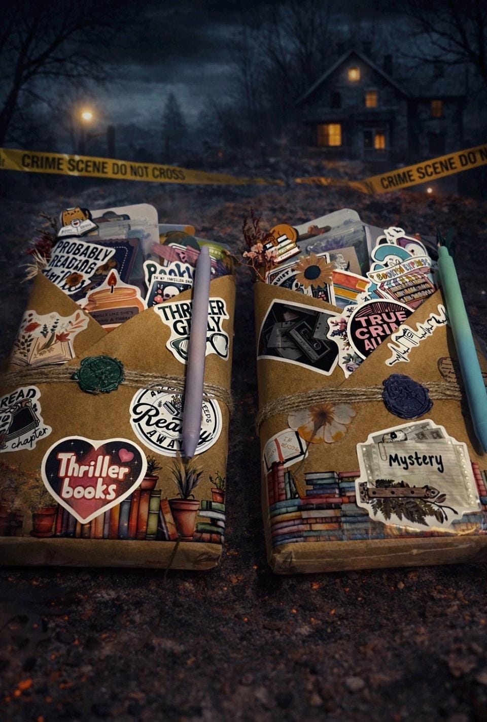 Thriller Blind Date With a Book | Thriller, Mystery, Suspense, True Crime (Surprise Box)