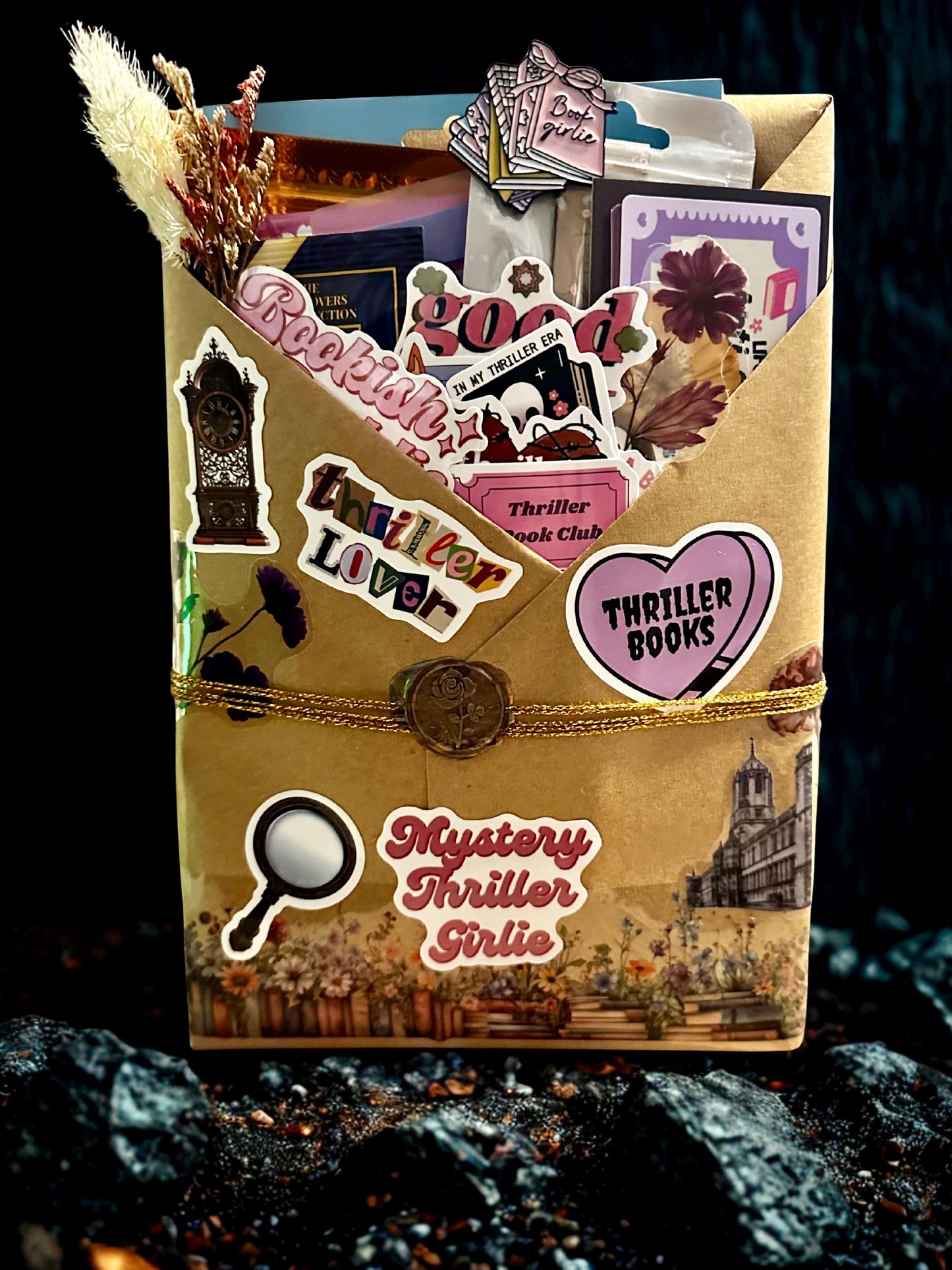 Thriller Blind Date With a Book | Thriller, Mystery, Suspense, True Crime (Surprise Box)