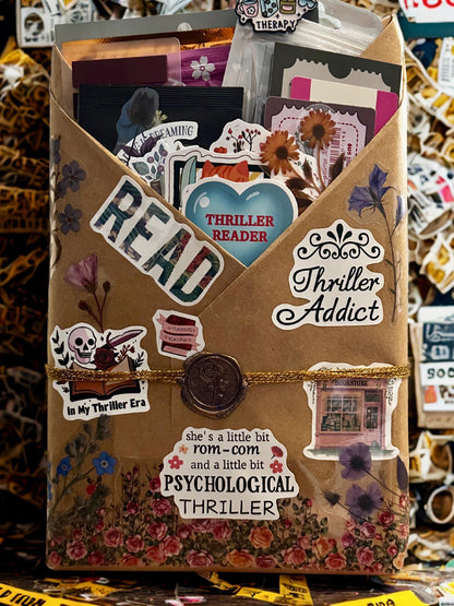 Thriller Blind Date With a Book | Thriller, Mystery, Suspense, True Crime (Surprise Box)