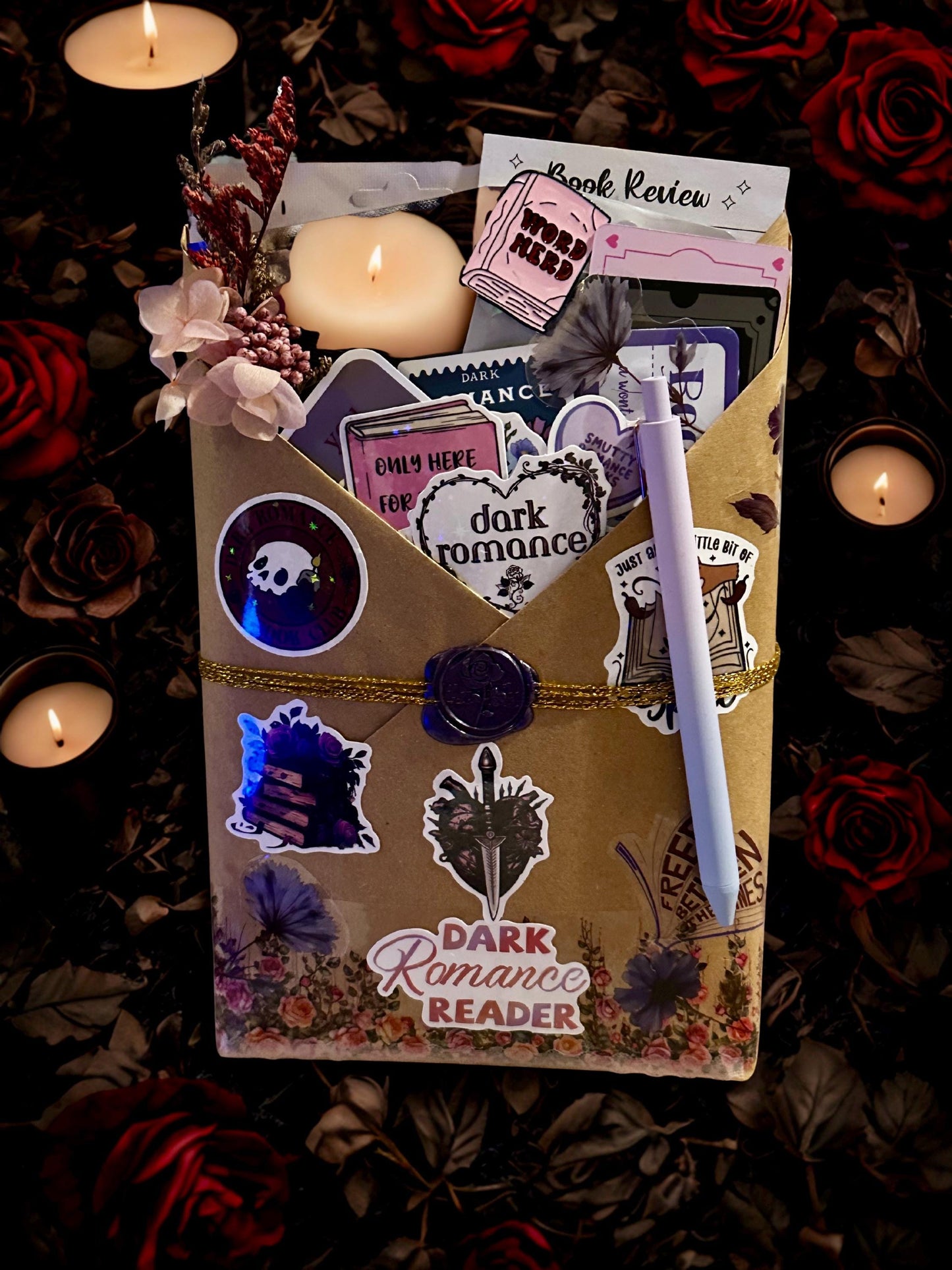 Dark Romance Blind Date With a Book | Morally Gray Mystery, Enemies to Lovers Gift